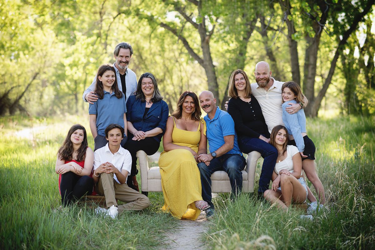 Spring Extended Family Photography in Parker, Colorado