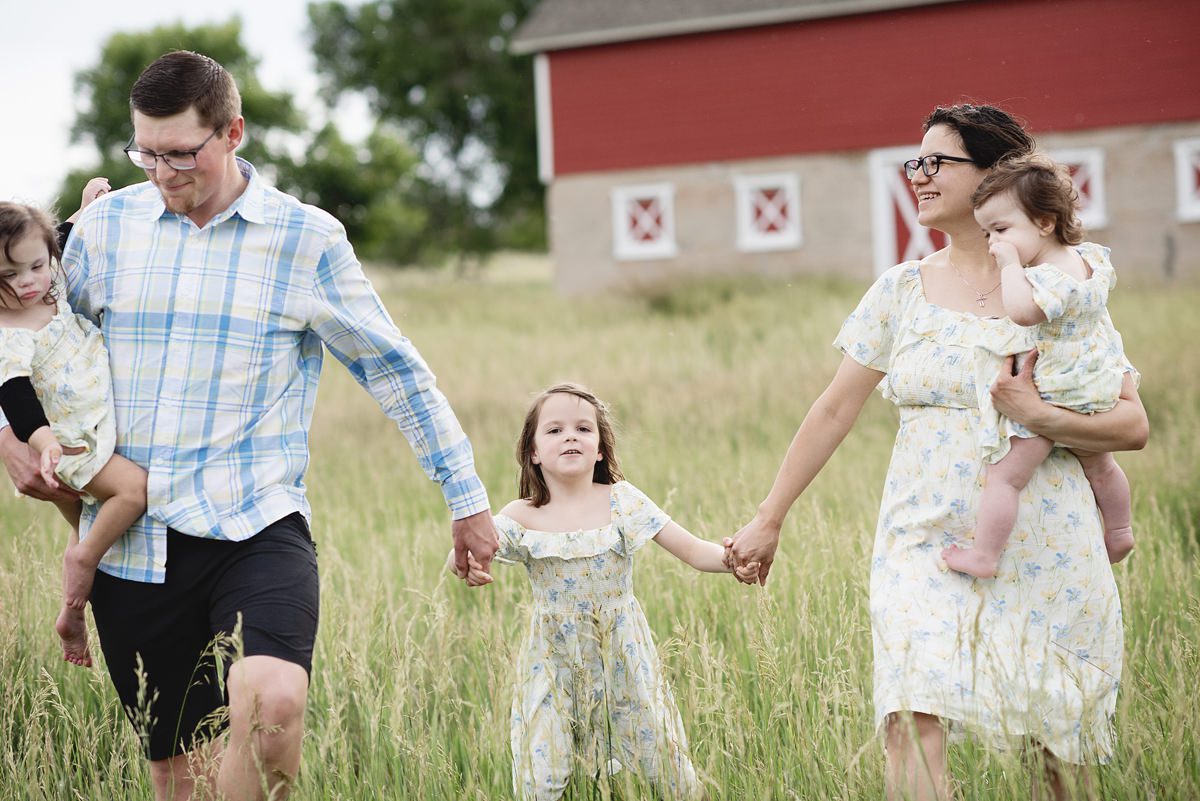 Family Pictures with Special Needs Daughter in Parker, Colorado