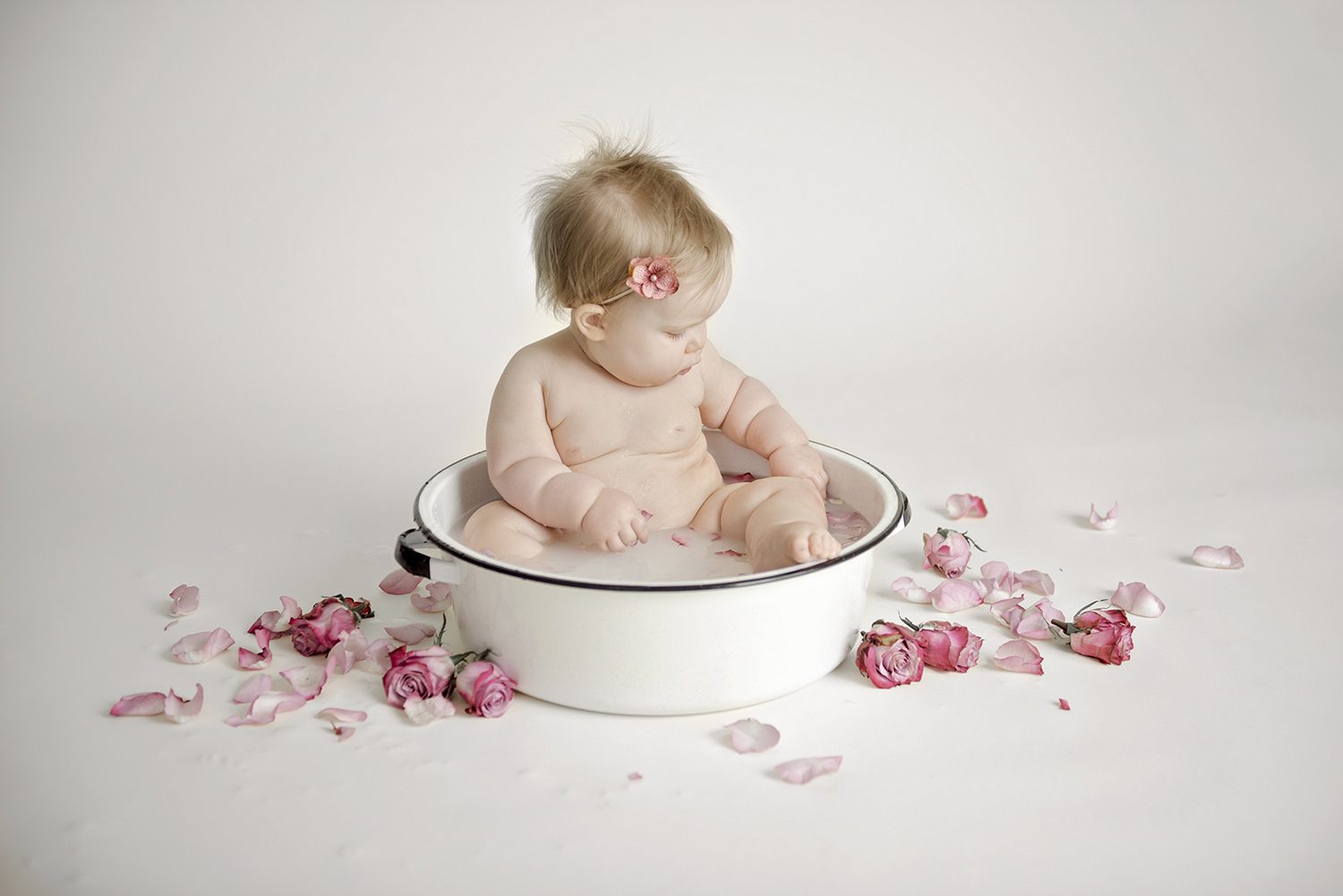 Baby Milk Bath Photographer in Castle Rock Colorado 2