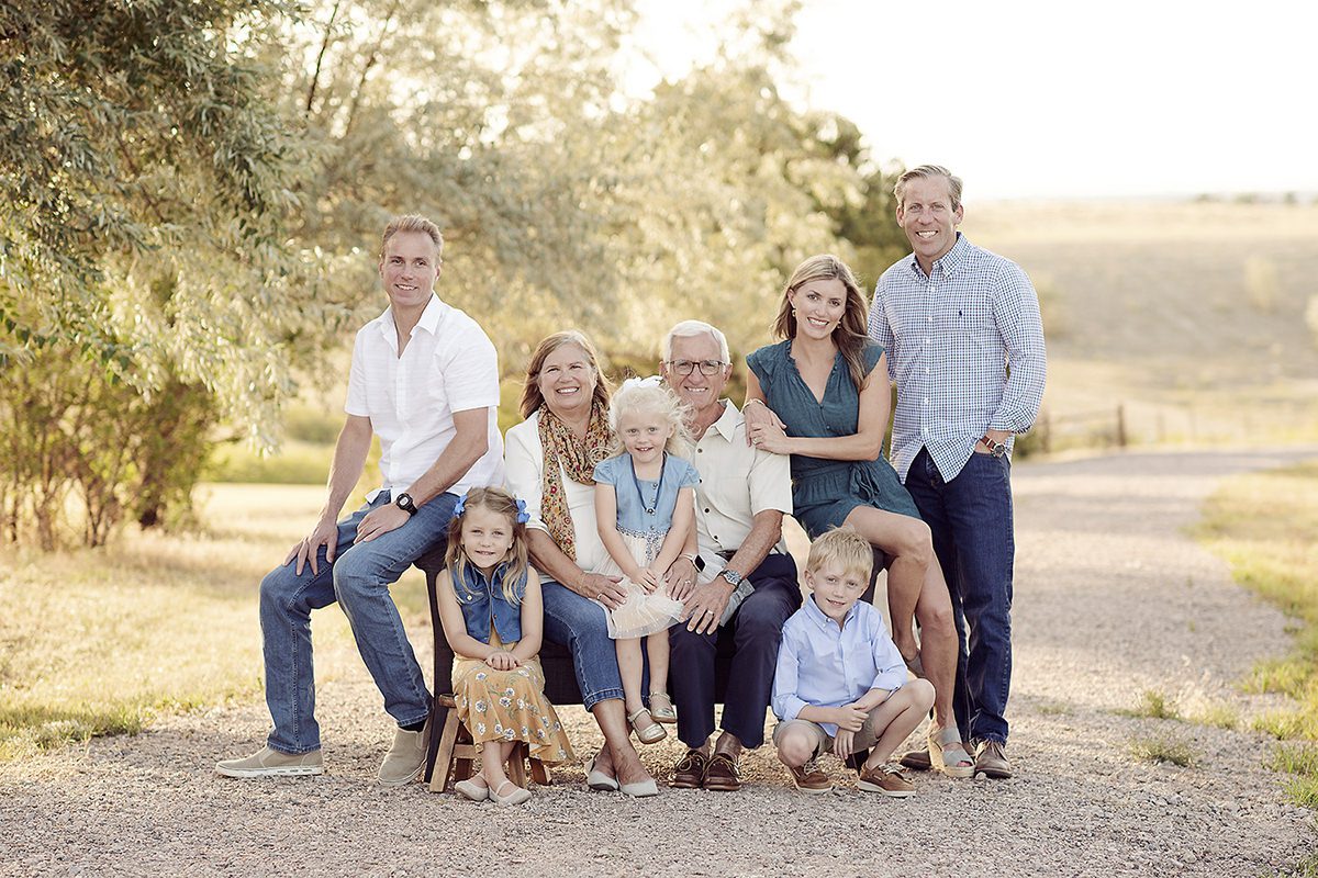 Extended Family Photographs in Parker Colorado